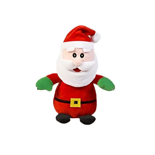 Picture of PLUSH MUSICAL SANTA CLAUSE SOFT TOY 21CM